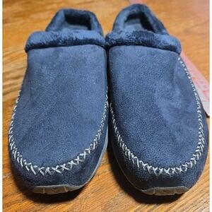 Easy Spirit Women's 12M Slippers Clogs Slip On Navy Blue